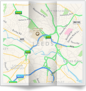 Map of Leeds icon
